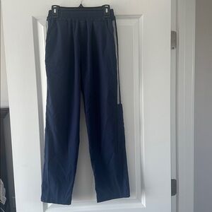 📌3 for $20📌blue Track Pants with gray Stripes size 10/12